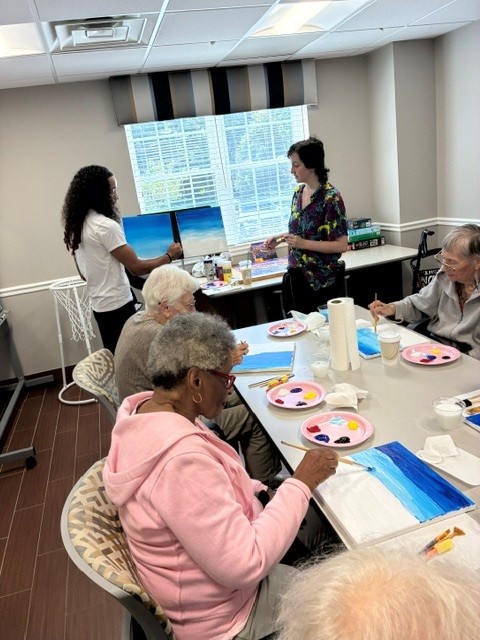 Art Lab painting activity
